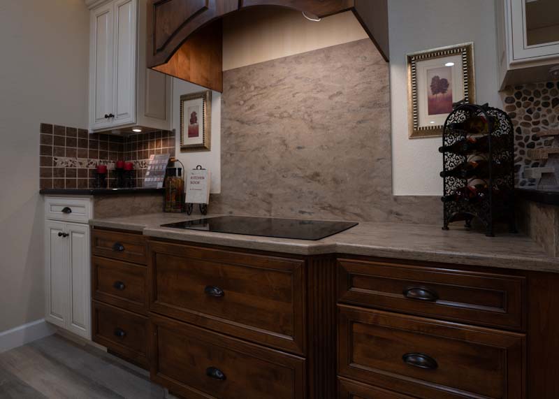 Photo of custom counter top